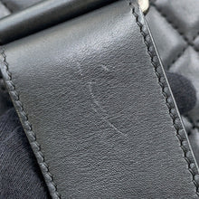 将图像加载到图库查看器中,CHANEL Boy Chanel ChainShoulder BlackA67086 Lambskin Size 25