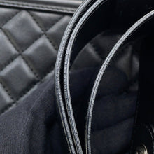 将图像加载到图库查看器中,CHANEL Boy Chanel ChainShoulder BlackA67086 Lambskin Size 25