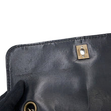 将图像加载到图库查看器中,CHANEL Wild Stitch ChainShoulder Bag Black Lambskin