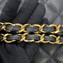 将图像加载到图库查看器中,CHANEL Jumbo Matelasse ChainShoulder Bag BlackA58601 Caviar Leather Size 34