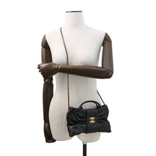 将图像加载到图库查看器中,CHANEL Mini Bow Bag BlackAS5849 Shiny Lambskin