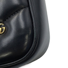 Load image into Gallery viewer, GUCCI GG Marmont Chain Shoulder Bag Black443497 Leather