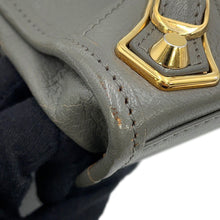 将图像加载到图库查看器中,BALENCIAGA Classic Metal Edge City 2-Way Bag Gray390160 Leather Size Mini