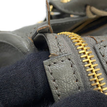 将图像加载到图库查看器中,BALENCIAGA Classic Metal Edge City 2-Way Bag Gray390160 Leather Size Mini