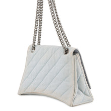 将图像加载到图库查看器中,BALENCIAGA Crash ChainBag Blue716393 Denim Size Medium