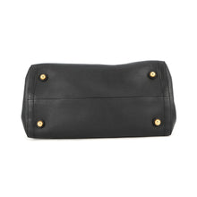 将图像加载到图库查看器中,Valentino Garavani Antibes Medium Tote Black6Y2B0D16RBN Calf Leather Size Medium