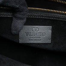 将图像加载到图库查看器中,Valentino Garavani Antibes Medium Tote Black6Y2B0D16RBN Calf Leather Size Medium