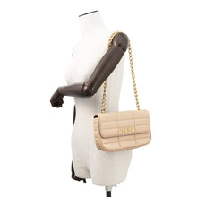 Load image into Gallery viewer, CELINE Mono Chrome Chain Shoulder Bag Beige111273EPZ Leather