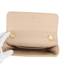 Load image into Gallery viewer, CELINE Mono Chrome Chain Shoulder Bag Beige111273EPZ Leather