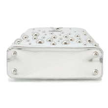 Load image into Gallery viewer, LOUIS VUITTON Capucines Metal Dots SilverM21634 Leather Size BB