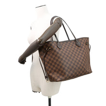 将图像加载到图库查看器中,LOUIS VUITTON Neverfull CeriseN51105 Damier Ebene Canvas Size MM