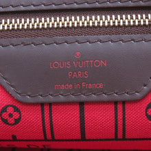 将图像加载到图库查看器中,LOUIS VUITTON Neverfull CeriseN51105 Damier Ebene Canvas Size MM