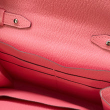 将图像加载到图库查看器中,HERMES Clic Rose Azalee Chevre Myzore Goatskin