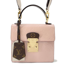 将图像加载到图库查看器中,LOUIS VUITTON Spring street Rose BallerineM90468 Monogram Vernis Leather Epi Leather Size PM