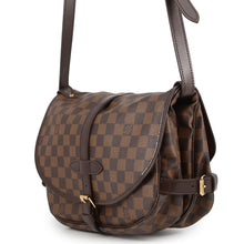 将图像加载到图库查看器中,LOUIS VUITTON Saumur RedN48081 Damier Ebene Canvas Size 30