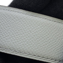 将图像加载到图库查看器中,HERMES Street H Belt Size 95 Etain/Gris Pale Epsom