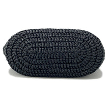 将图像加载到图库查看器中,PRADA Crochet Tote Bag Black1BG494 Straw