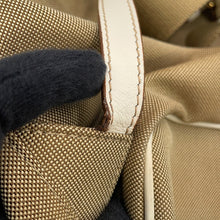 将图像加载到图库查看器中,PRADA Logo Jacquard Backpack Beige1BZ006 Canvas