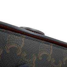 将图像加载到图库查看器中,CELINE Triomphe Tabu SLG 2WAY Clutch Shoulder Bag Tan10I592 PVC Leather