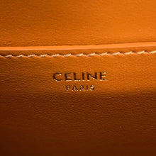 将图像加载到图库查看器中,CELINE Triomphe Tabu SLG 2WAY Clutch Shoulder Bag Tan10I592 PVC Leather