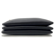 Load image into Gallery viewer, CELINE Trio Shoulder Bag Black171453 Lambskin Size Large