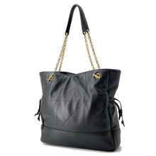 将图像加载到图库查看器中,SAINT LAURENT PARIS Jamie Chain Tote Bag Black809824 Leather