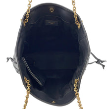 将图像加载到图库查看器中,SAINT LAURENT PARIS Jamie Chain Tote Bag Black809824 Leather