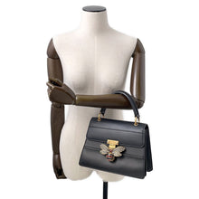 将图像加载到图库查看器中,GUCCI Queen Margaret 2WAY Shoulder Bag Black476541 Leather