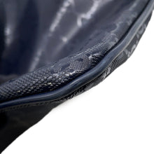 将图像加载到图库查看器中,GUCCI GG Imprime Shoulder Bag Navy201446 PVC Leather