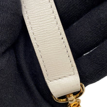 将图像加载到图库查看器中,GUCCI GG Supreme Horsebit Shoulder Bag Beige/Ivory658574 PVC Leather