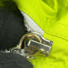 Load image into Gallery viewer, CHROME HEARTS STIFF CH Plus Cropped Down Jacket Size XS Neon Yellow Polyester100%