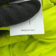 Load image into Gallery viewer, CHROME HEARTS STIFF CH Plus Cropped Down Jacket Size XS Neon Yellow Polyester100%