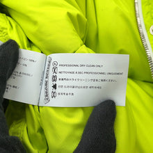 将图像加载到图库查看器中,CHROME HEARTS STIFF CH Plus Cropped Down Jacket Size XS Neon Yellow Polyester100%