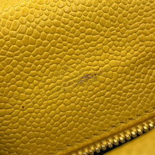 将图像加载到图库查看器中,CHANEL Top handle 2-way vanity bag YellowA07060 Caviar Leather