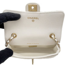 Load image into Gallery viewer, CHANEL Success Story Bag 4-piece set Black/WhiteAS1949 Lambskin Caviar Leather Sequins