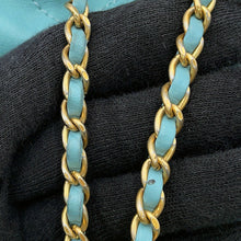 将图像加载到图库查看器中,CHANEL Matelasse Drawstring 2WAY ChainShoulder Bag PowderBlue Lambskin