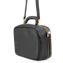 将图像加载到图库查看器中,CHANEL Top handle 2-way vanity bag BlackA07061 Caviar Leather