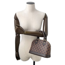 将图像加载到图库查看器中,LOUIS VUITTON Alma RedN41221 Damier Ebene Canvas Size BB
