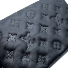将图像加载到图库查看器中,LOUIS VUITTON Pochette・Coussin NoirM82116 Monogram Embossed Lamb Leather