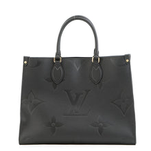 将图像加载到图库查看器中,LOUIS VUITTON Onthego NoirM45595 Monogram Empreinte Leather Size MM