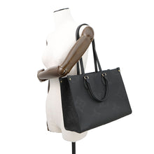 将图像加载到图库查看器中,LOUIS VUITTON Onthego NoirM45595 Monogram Empreinte Leather Size MM