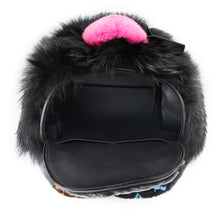 将图像加载到图库查看器中,LOUIS VUITTON Automne Hiver 2020 Multi-Fur Backpack NoirM56852 Monogram Fur