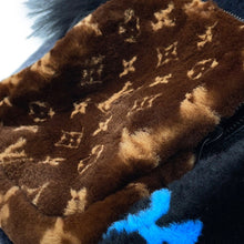 将图像加载到图库查看器中,LOUIS VUITTON Automne Hiver 2020 Multi-Fur Backpack NoirM56852 Monogram Fur