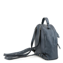 Load image into Gallery viewer, LOUIS VUITTON Sorbonne Dark BlueM43741 Monogram Empreinte Leather Monogram Flower