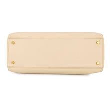 将图像加载到图库查看器中,HERMES Kelly Retourne Parchement Togo Leather Size 35