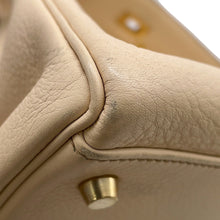 将图像加载到图库查看器中,HERMES Kelly Retourne Parchement Togo Leather Size 35