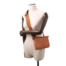 Load image into Gallery viewer, HERMES Videpoches Shoulder Bag Fauve Barenia Leather Fauve