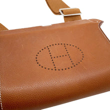 Load image into Gallery viewer, HERMES Videpoches Shoulder Bag Fauve Barenia Leather Fauve