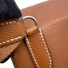 Load image into Gallery viewer, HERMES Videpoches Shoulder Bag Fauve Barenia Leather Fauve