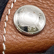 Load image into Gallery viewer, HERMES Videpoches Shoulder Bag Fauve Barenia Leather Fauve